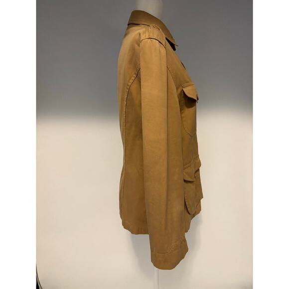 Ralph Lauren Collection Vintage 1994 Runway Utility Field Safari Jacket 10 Tan M - Picture 15 of 16